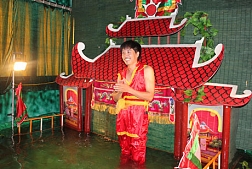 Experience Water Puppet Show at Artist Private House