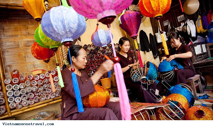 Hoi An Ancient town and lantern making