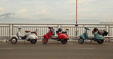 Deep into Hoi An countryside by Vespa